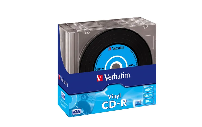 Verbatim CD-R 0.7 GB, Slimcase (10 Stück)