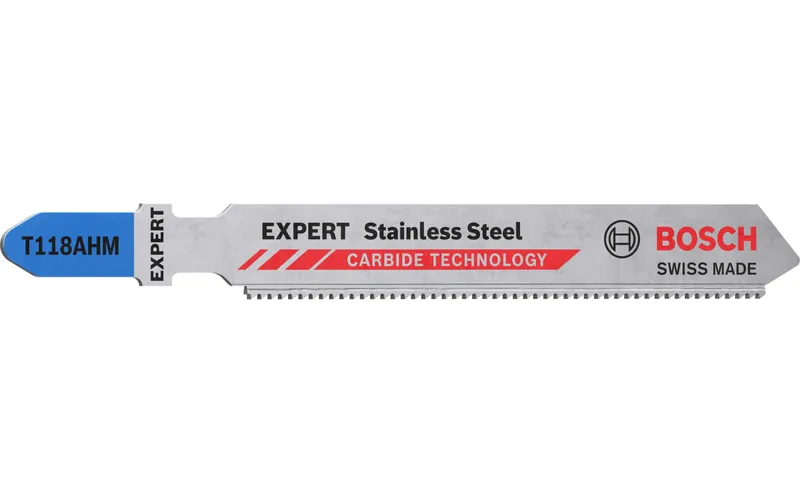 Bosch Professional Stichsägeblatt EXPERT Stainless Steel T 118 AHM, 3 pièces