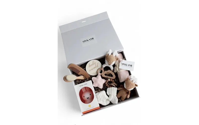 Oykami Geschenkset Madeira rose avec Miffy Nachtlicht
