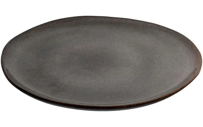 House Nordic Frühstücks- & Dessertteller Selma 4 pièces, brun/gris