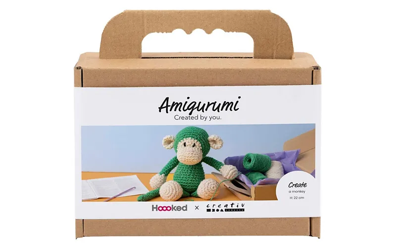 Creativ Company Bastelset Amigurumi, Affe