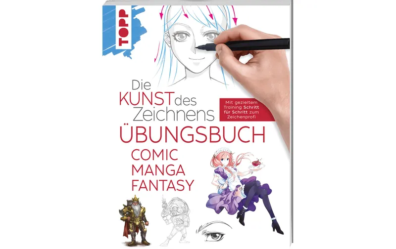 Frechverlag Handbuch la Kunst du Zeichnens – Comic 112 Seiten