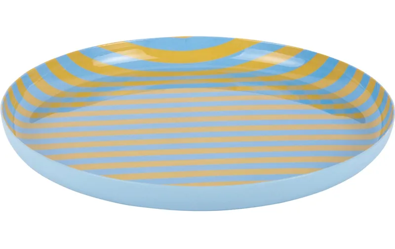 present time Speiseteller Animado Medium, Citrine yellow / Soft blue