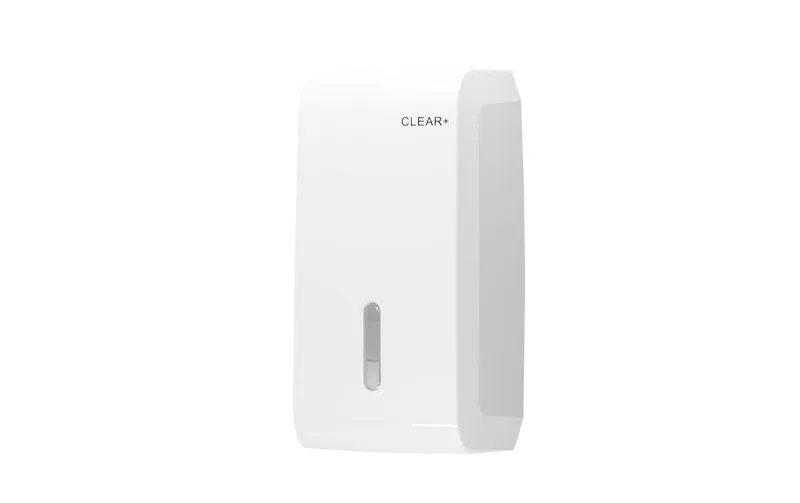 Clear+ by CWS Einzelblatt-Toilettenpapierspender Weiss