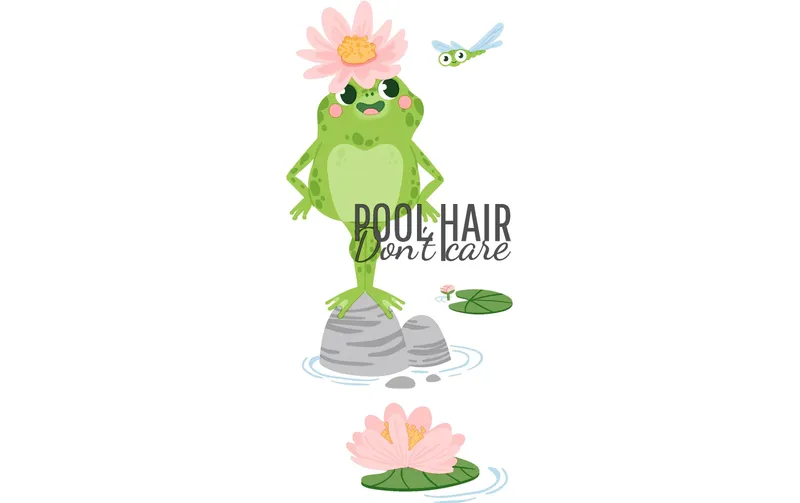 Paper + Design Taschentücher Pool Hair 4-lagig, 10 Stück