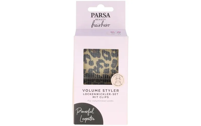 Parsa Beauty Boucles Emballage + Pinces Multicolore, 4 Pièces