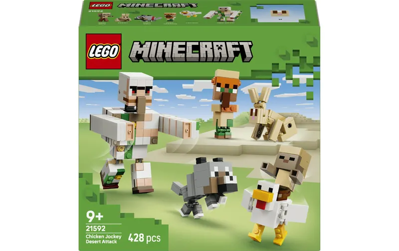 LEGO® Minecraft Angriff of the Hühnerreiters in the Wüste 21592