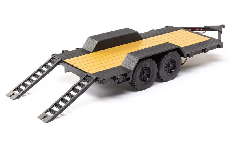 Axial Anhänger Flachbett 2-Achs 1:24