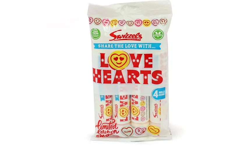 Swizzels Love Hearts 4 x 29.5 g
