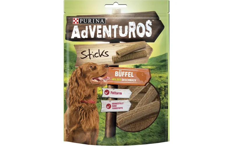 Purina AdVENTuROS Sticks Büffel 120 g