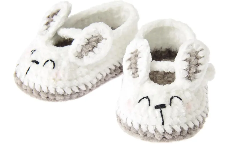 Rico Design Häkelset Ricorumi Babyschuhe, Hase