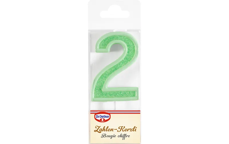 Dr.Oetker Zahlenkerze 2 1 pieces