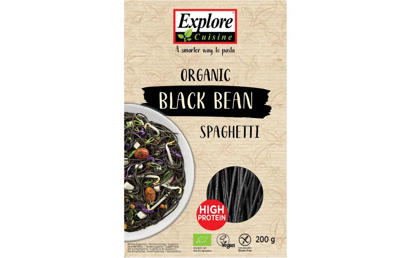 Explore Cuisine Teigwaren Bio Spaghetti aus neroen Bohnen 200 g