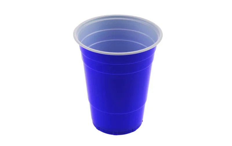 FTM Einwegbecher Beer Pong , 50 pezzi, blu