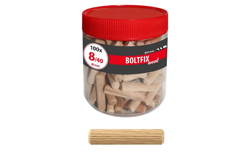 Tox-Dübel Dübel Boltfix 8/40 mm, 100 Stück