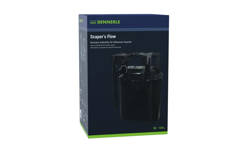 Dennerle Aussenfilter Scapers Flow – Hangon-Filter, 30 - 120 l