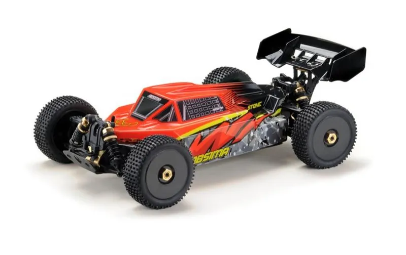 Absima Buggy STOKE V2 rot, 4WD, ARTR, 1:8
