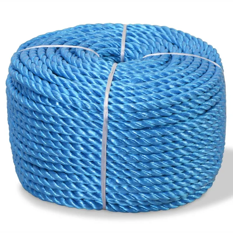 Polypropylenseil 10 mm 100 m blu
