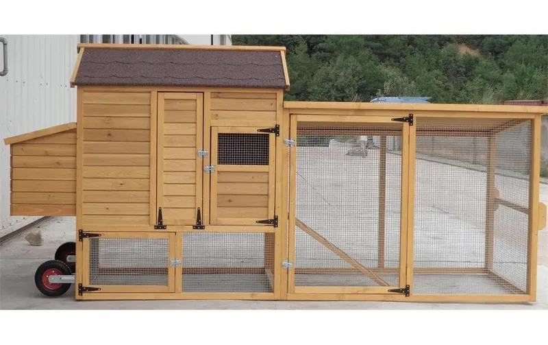 PetHomes Kleintierstall Montreux in legno massiccio