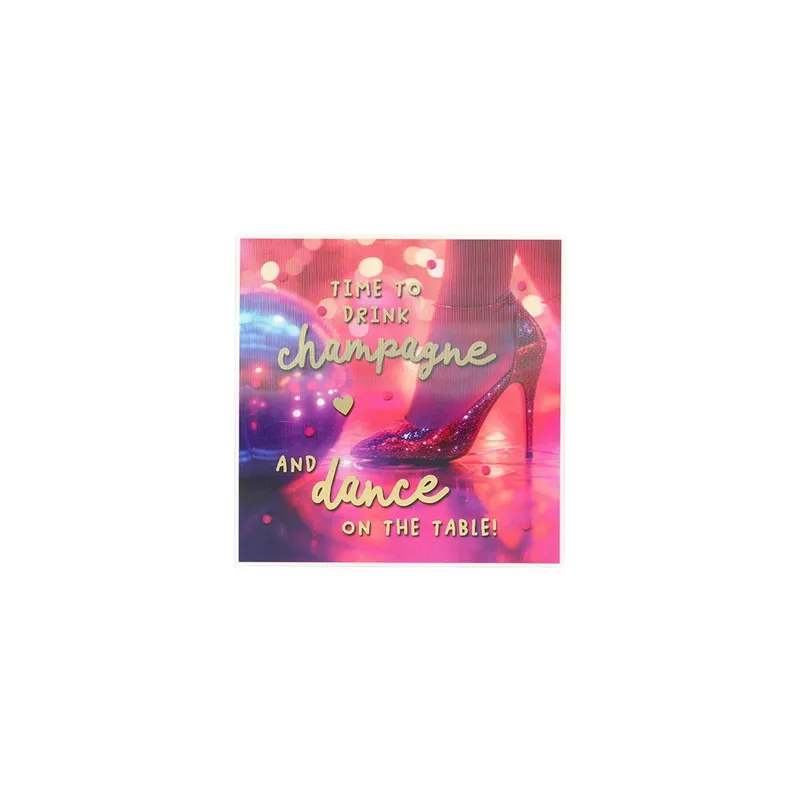 Carte musicale 3D - Motif 04 15,5 x 15,5 cm