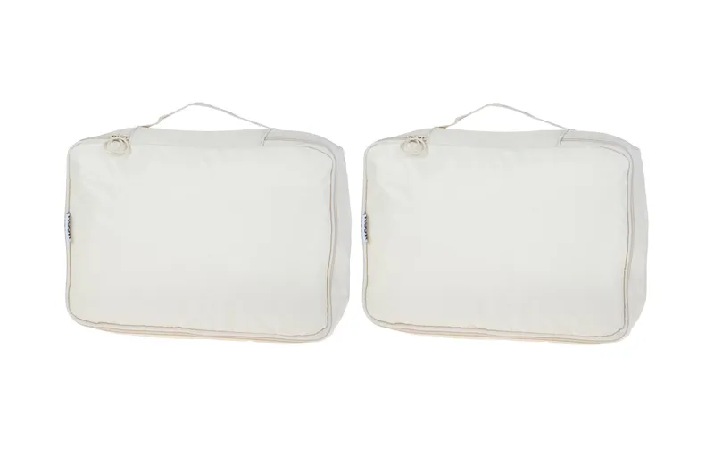 KOOR Kleiderbeutel Reesa, Grösse S, 2er-Pack, Beige
