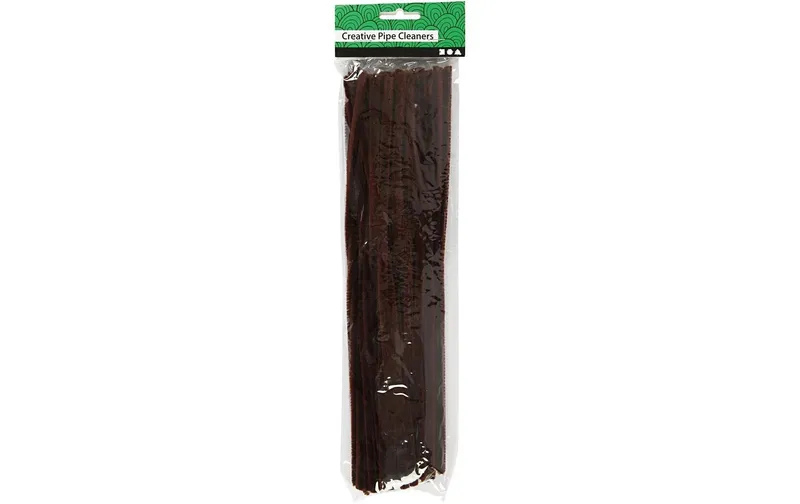 Creativ Company Chenilledraht 6 mm 50 pieces, brown