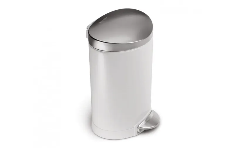 Simplehuman Treteimer CW1835CB 6 Liter, white, fingerprint-proof