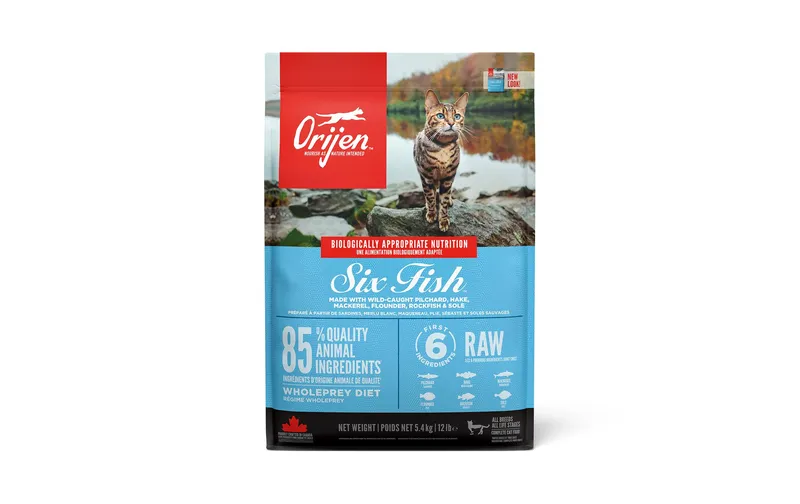 Orijen Trockenfutter Cat Six Fish 5.4 kg