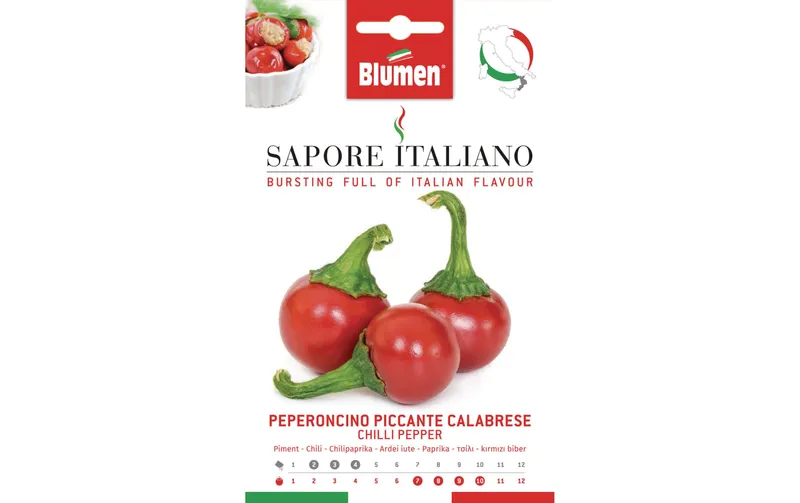 Blumen Samen Chilipeffer Piccante Calabrese