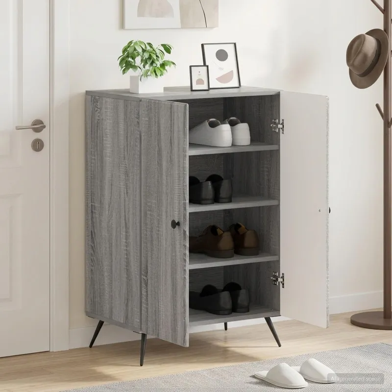 Schuhschrank BREDA 59,5 x 39,5 x 90 cm engineered wood