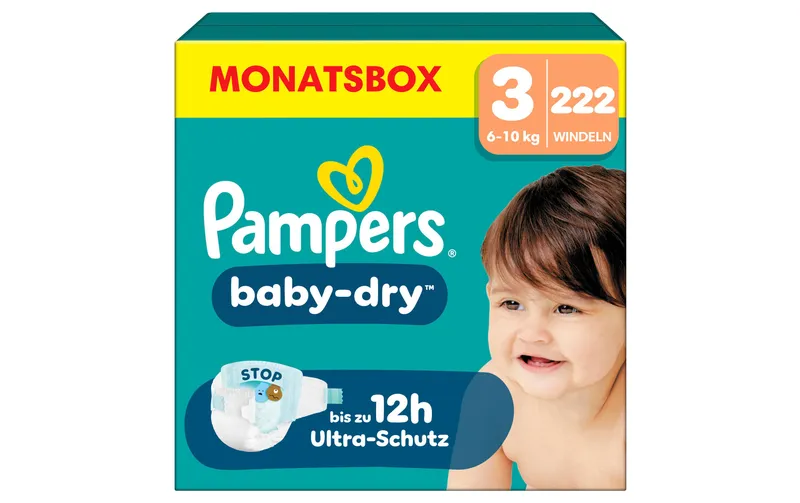 Pampers Windeln Baby Dry Midi Grösse 3