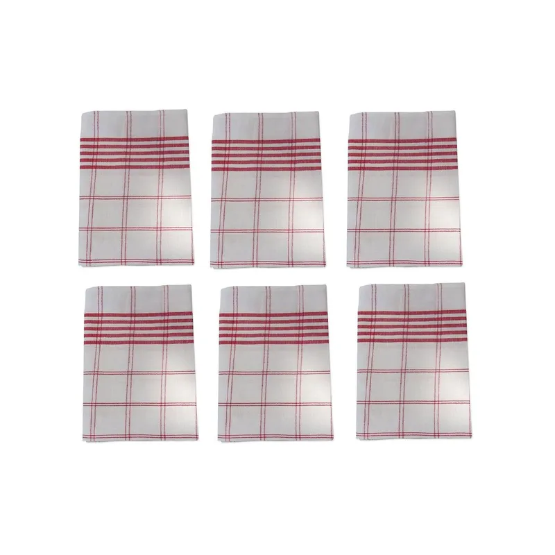 Haushaltsware Geschirrtuch red