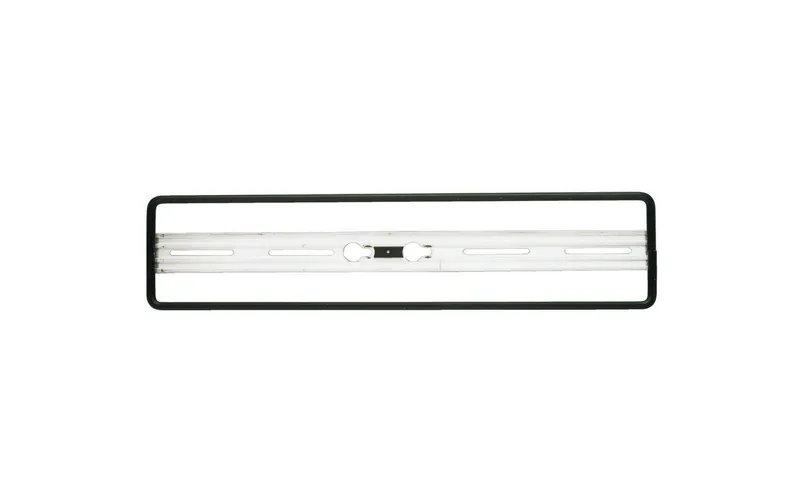 Quick-fix Kennzeichenhalter Schwarz, 50 × 11 cm