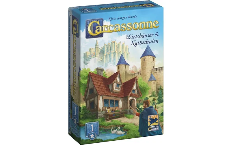 Hans im Glück Familienspiel Carcassonne Wirtshäuser e Kathedralen (d)