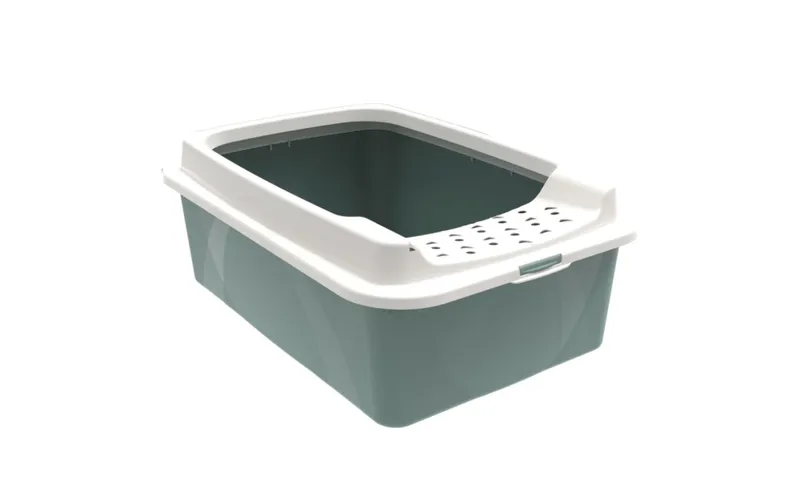 Rotho Katzentoilette Bonnie M Eco Grün – Sand
