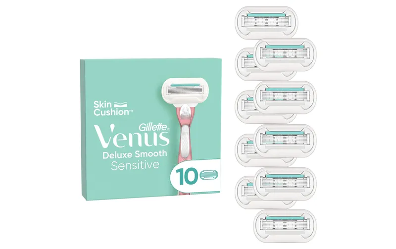 Gillette Venus Rasierklingen Deluxe Smooth Systemklingen 10 pezzi