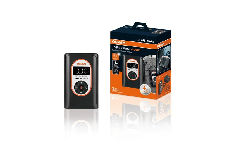 OSRAM Luftkompressor TYREinflate 4000, 8.3 bar