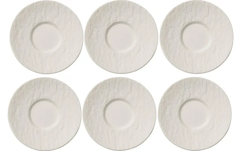 Villeroy & Boch Untertasse Manufacture Rock 1 pièces, blanc