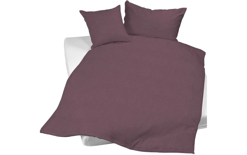 Night Fashion Duvetbezug Edi 200 x 210 cm, Plum