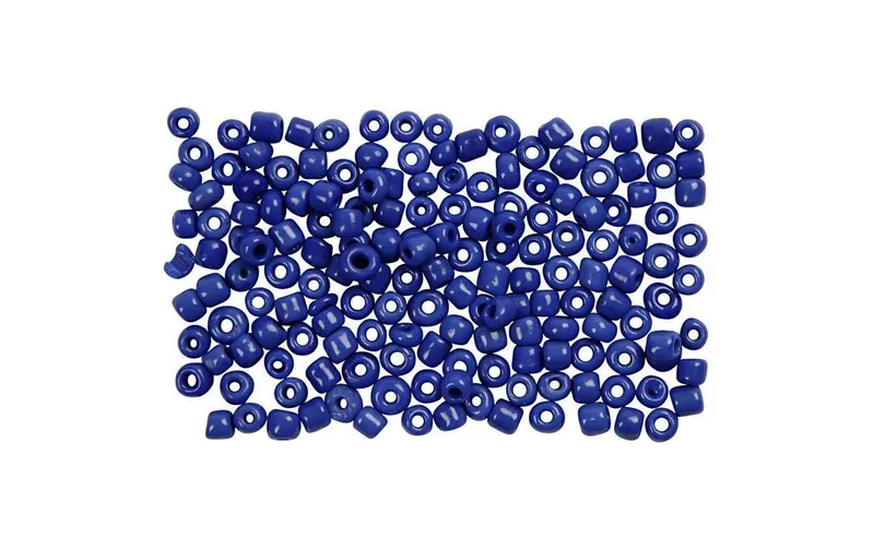Creativ Company Rocailles-Perlen 8/0 bleu