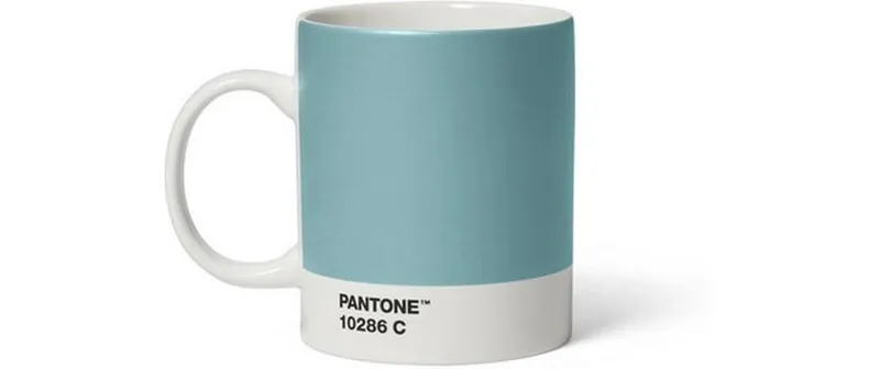 Pantone by Copenhagen Design Becher 375 ml, 1 Stück, Blau/Himmelblau