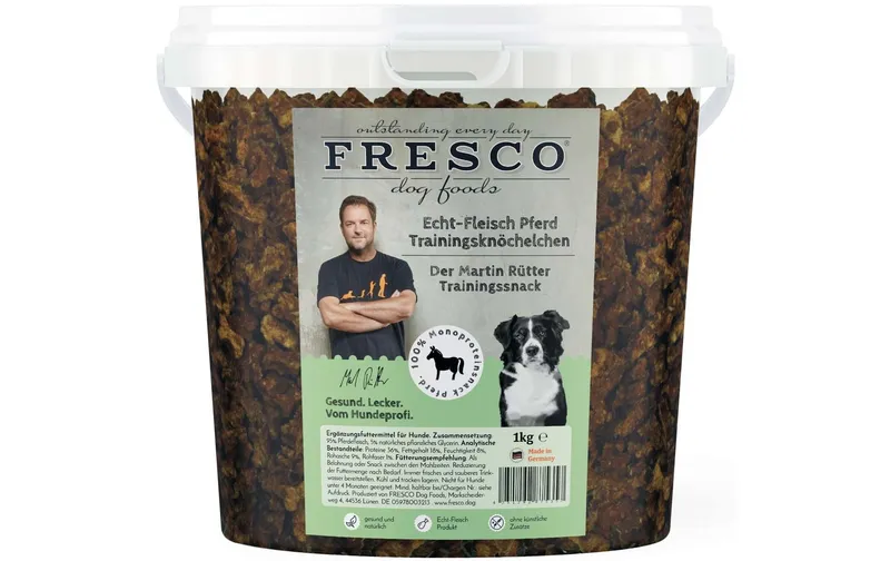 FRESCO Leckerli Martin Rütter Trainingsknöchelchen Pferd, 1 kg