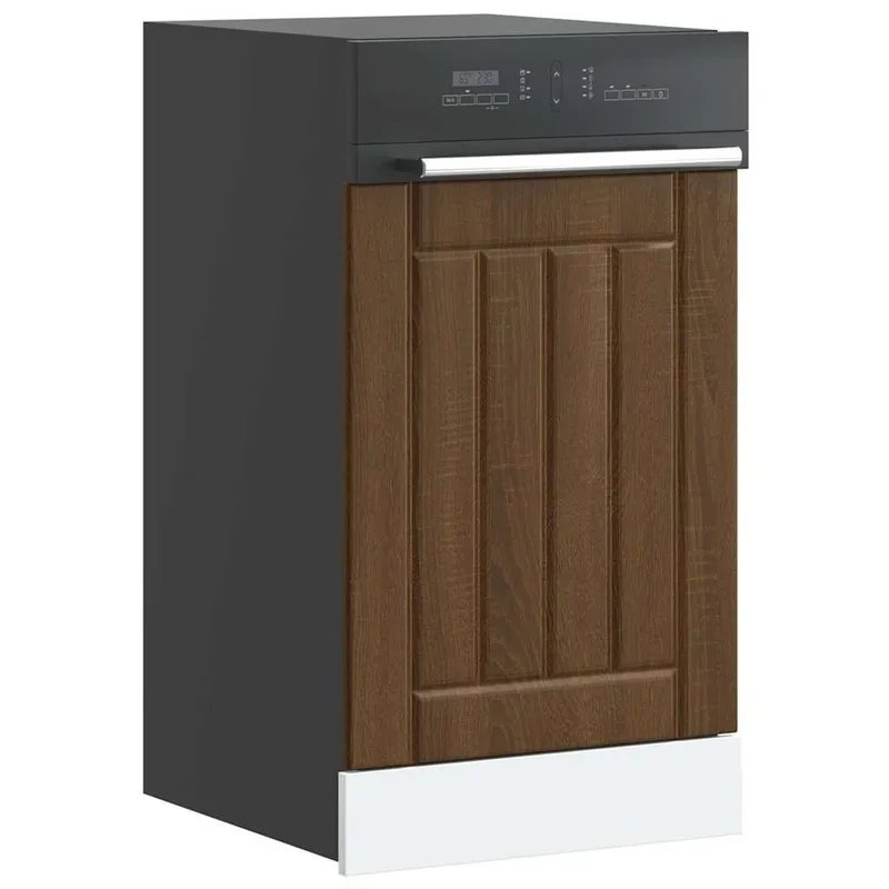 Geschirrspülerblende Lucca marrone Eichen-Optik derivato del legno