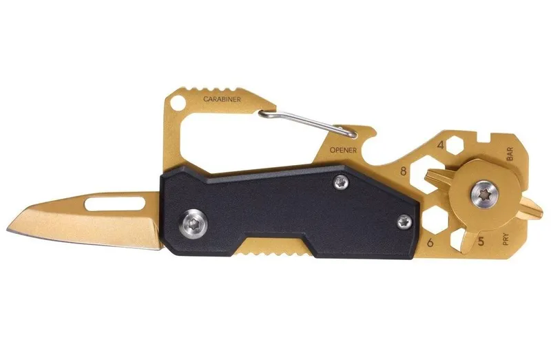 Troika Taschenmesser Toolinator 10 Funktionen Gold/noir