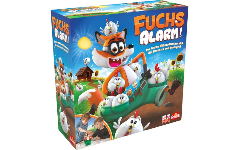Max Bersinger Kinderspiel Fuchsalarm -DE