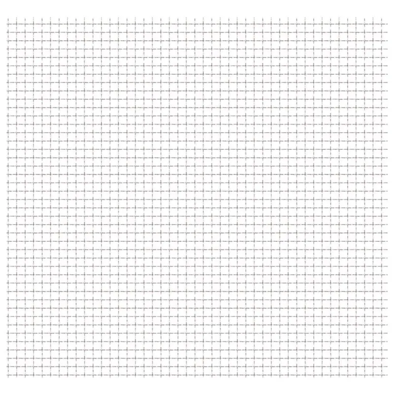 Wellengitter Edelstahl 100x85 cm 31x31x3 mm
