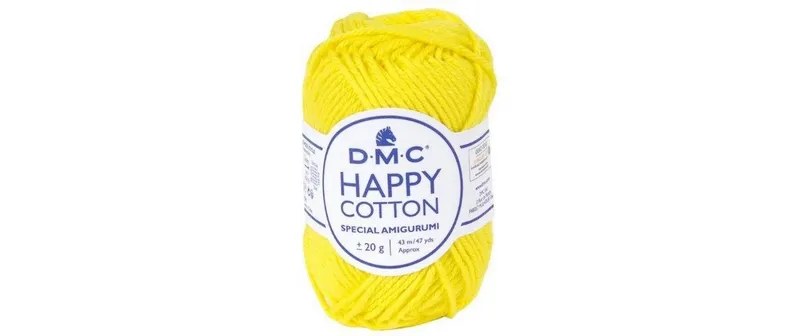 DMC Baumwollgarn naturela Happy Cotton Zitrone
