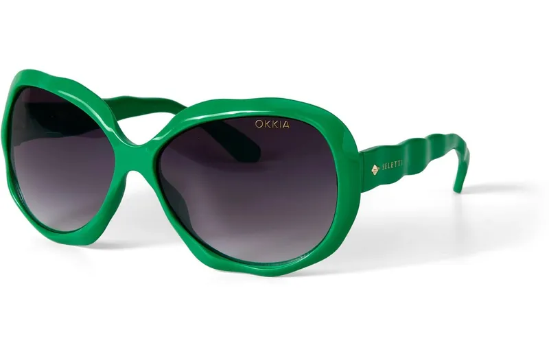 OKKIA Sonnenbrille Seletti California Green, Black lens