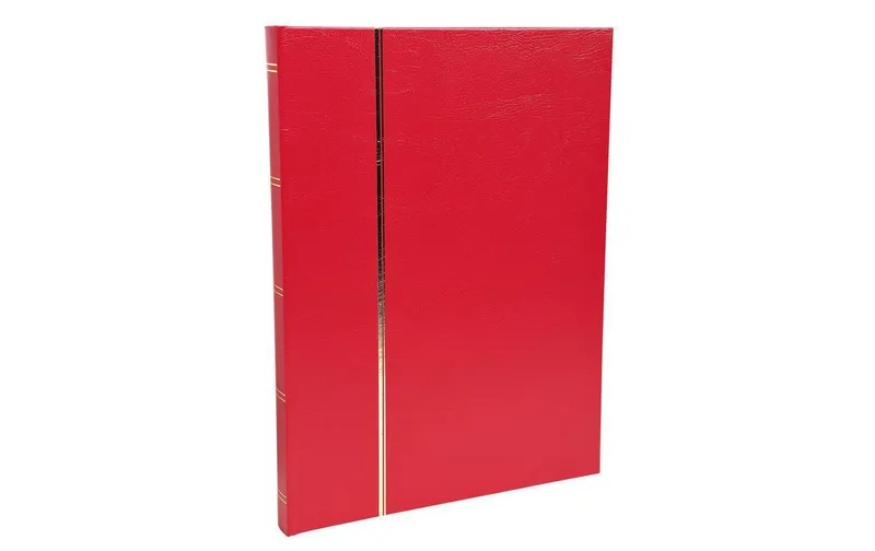 Exacompta Sammelalbum Briefmarken, 22.5 x 30.5 cm, 16 Seiten, rosso