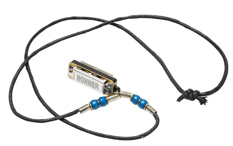 Hohner Harmonica Miniature Mini Harp Collier – Do Majeur